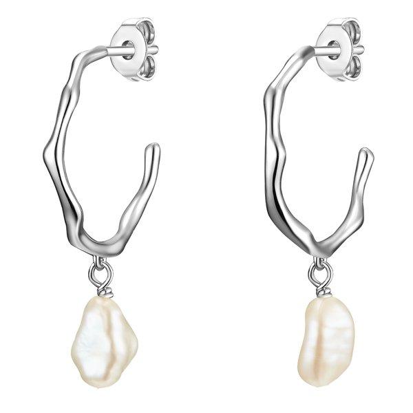 Image of Ohrhänger Damen Silber 31mm