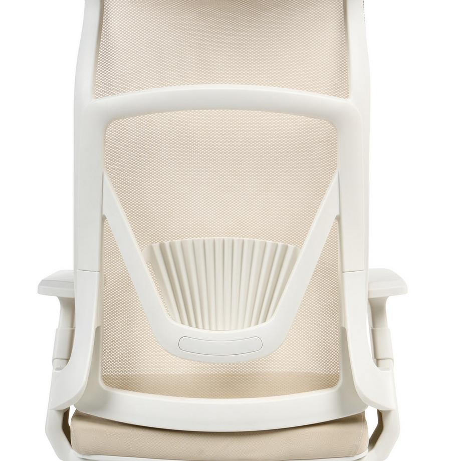 Beliani Chaise de bureau en Tissu maillé  BARD  
