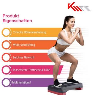 KM-Fit  Planche de step 