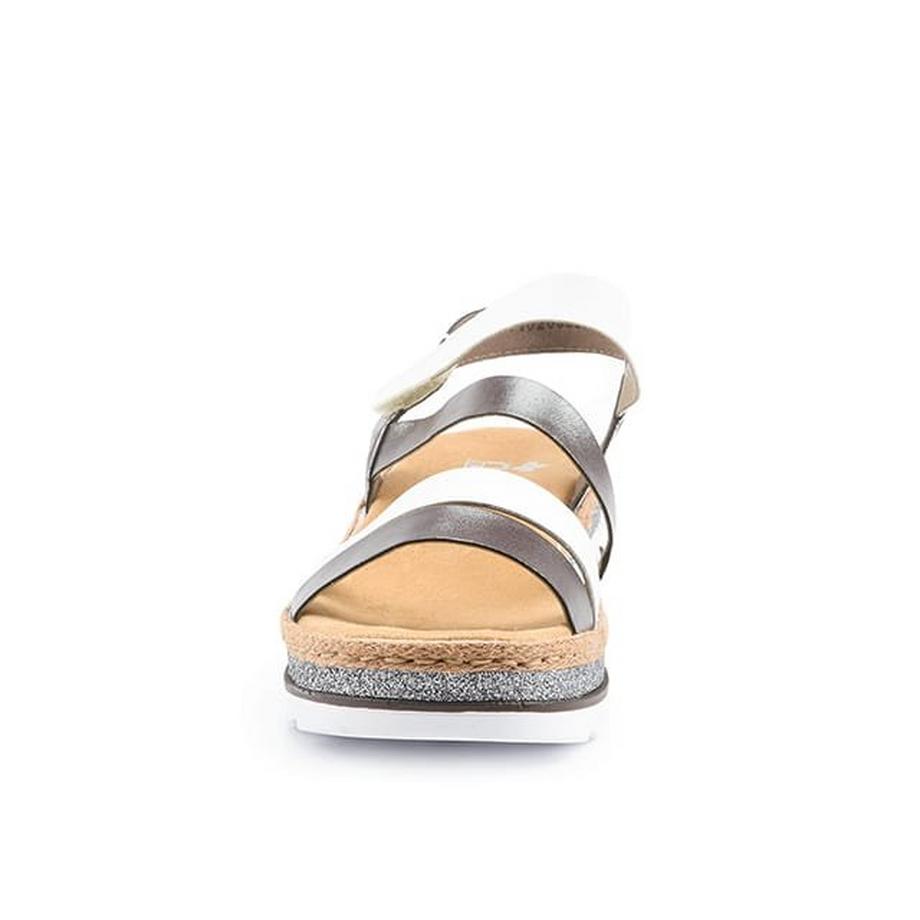 Rieker Alabama-40 Sandales à Plateforme  