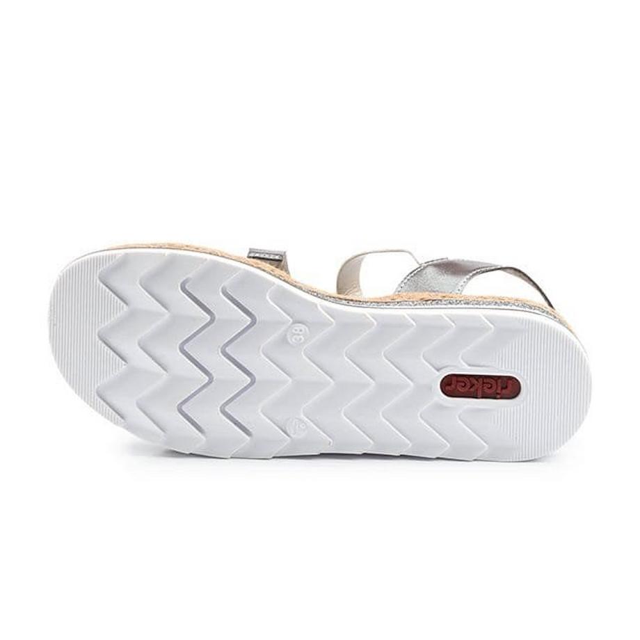 Rieker Alabama-40 Sandales à Plateforme  