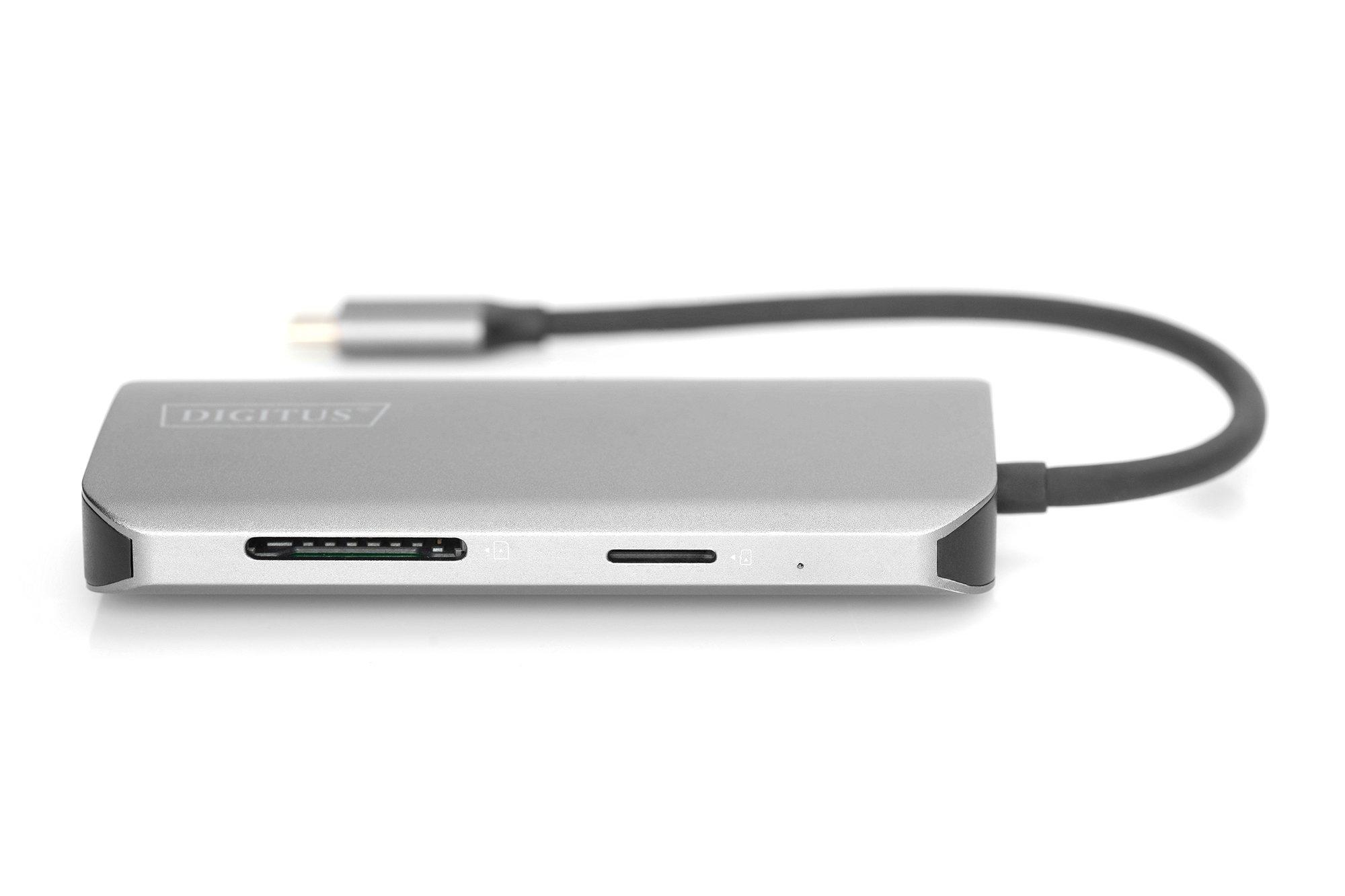 Digitus  USB-C™ Universal Docking Station, 8-Port 