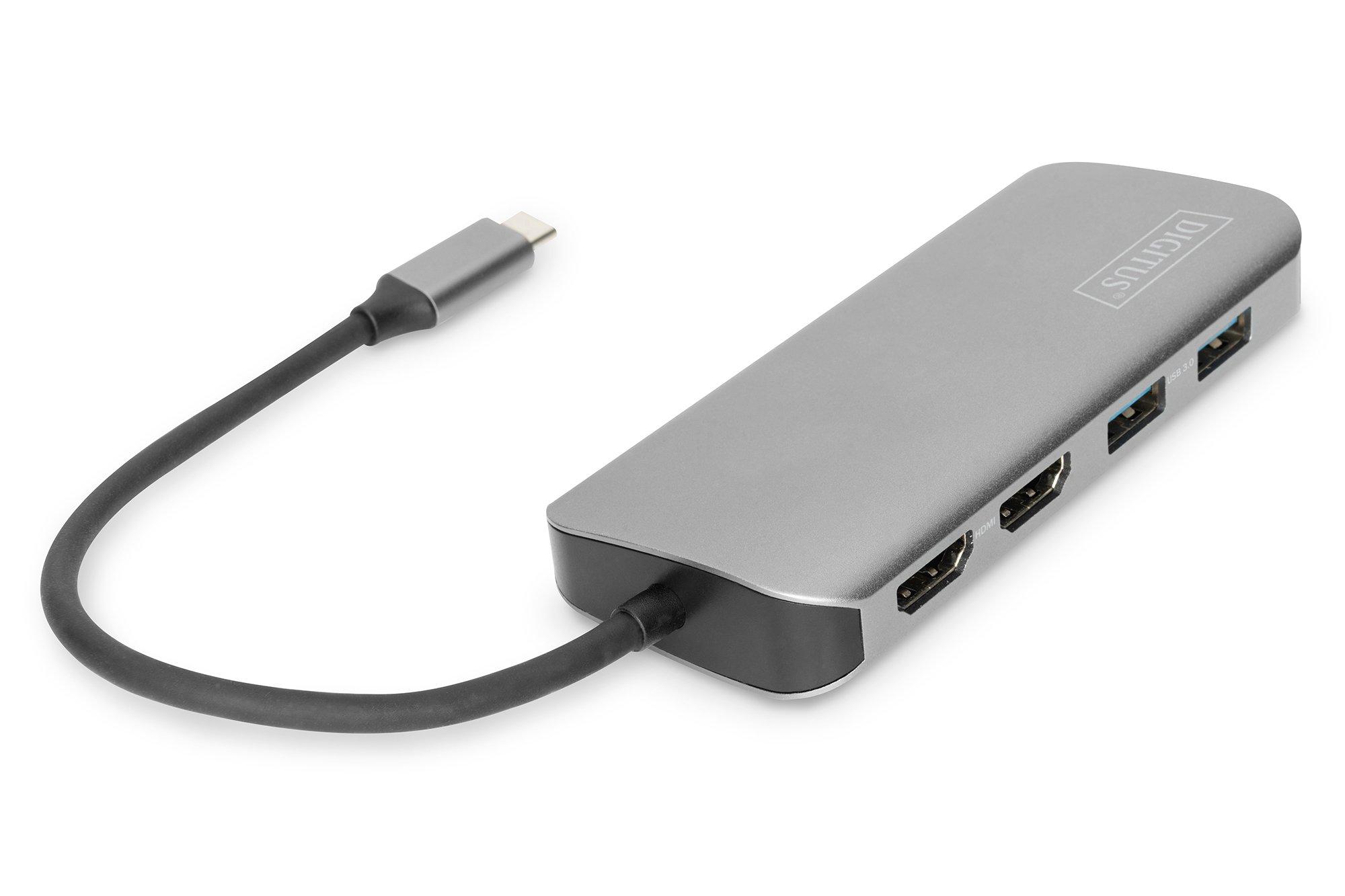 Digitus  USB-C™ Universal Docking Station, 8-Port 