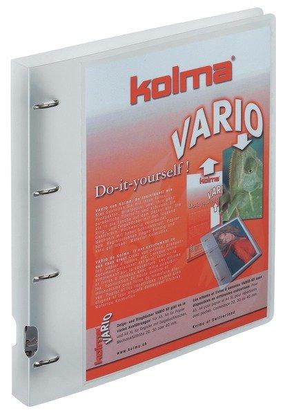 Kolma KOLMA Zeigebuch Vario XL KF A4 02.018.00 weiss, 4-Ring 20mm  