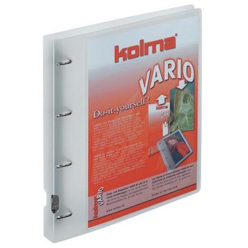 KOLMA Zeigebuch Vario XL KF A4 02.018.00 weiss, 4-Ring 20mm