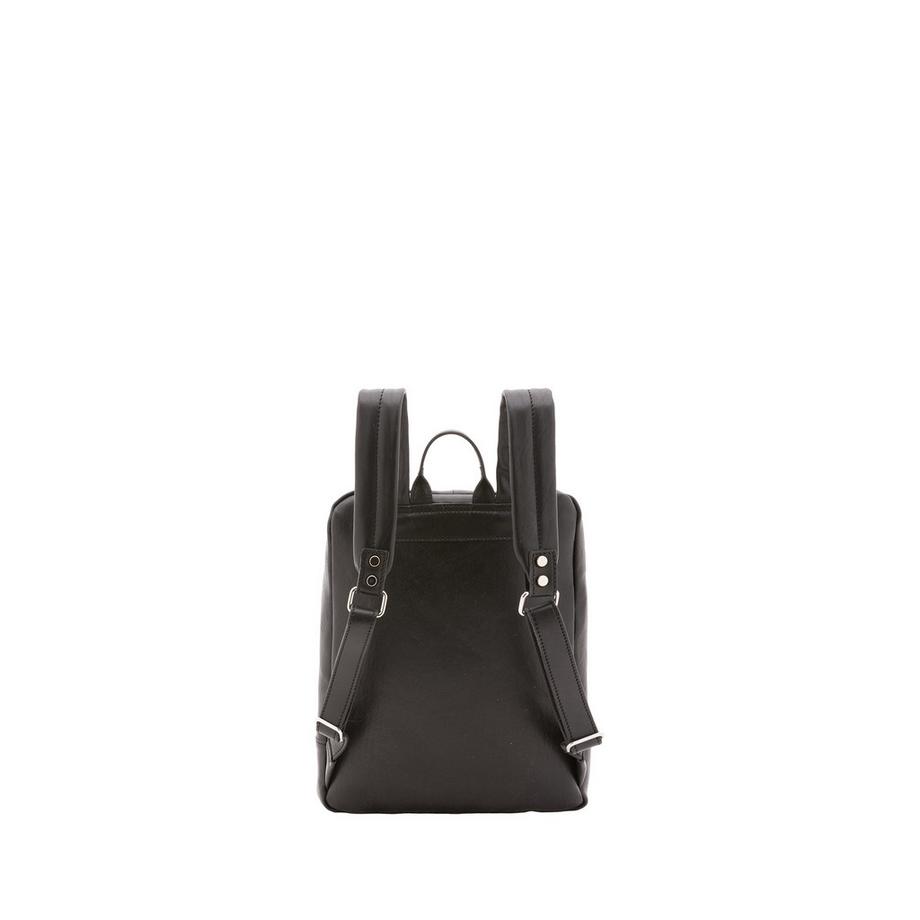 Viola Castellani Sac à dos en cuir noir  