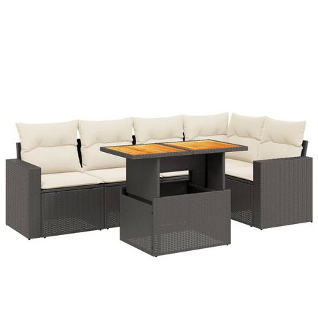 VidaXL Garten sofagarnitur poly-rattan  