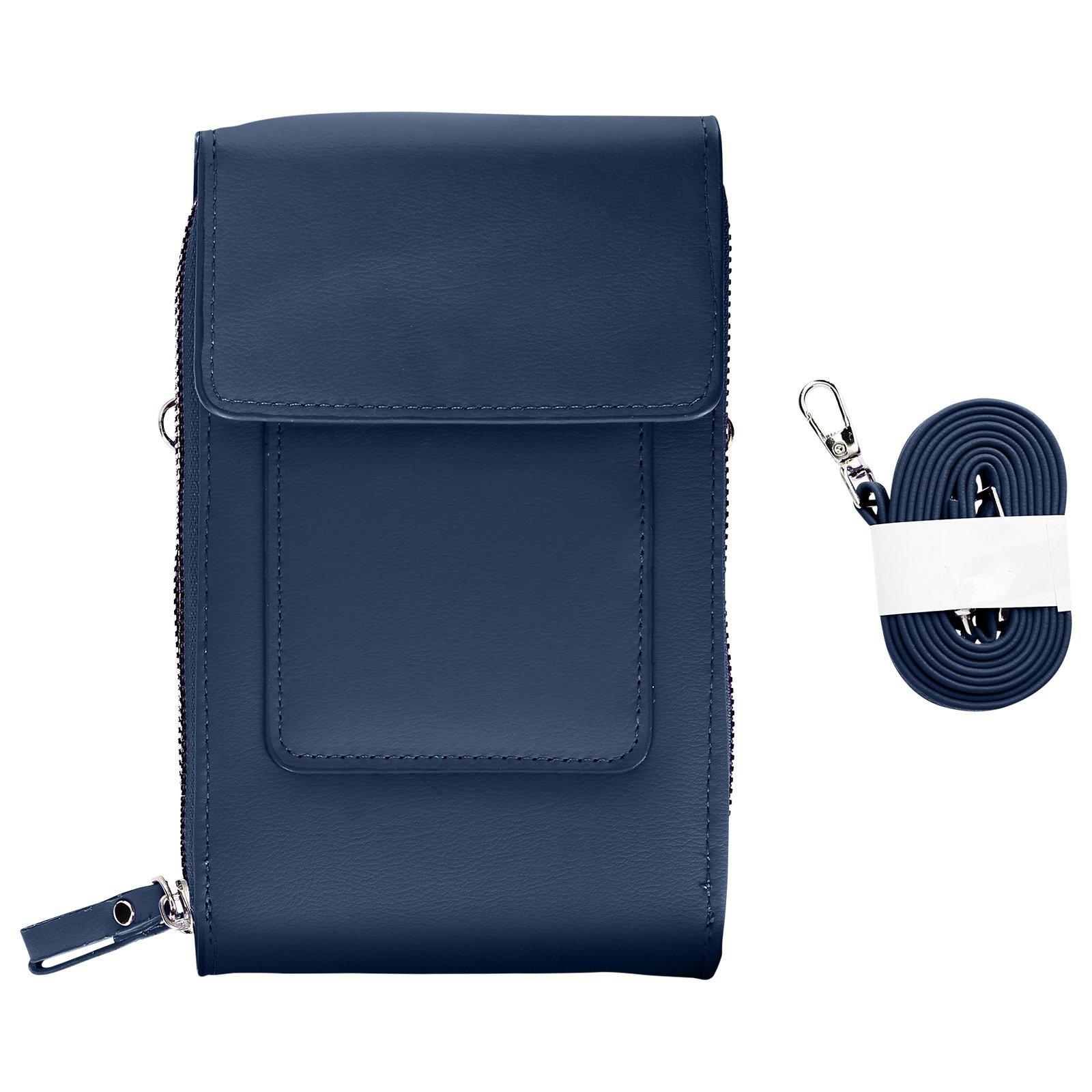 Avizar  Tasche mit mehreren Fächern Blau 