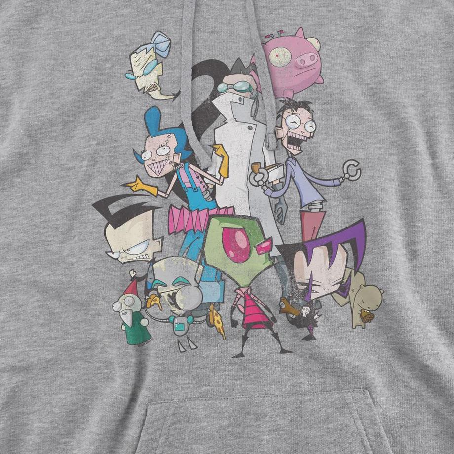 Netflix Invader Zim Sweat à Capuche Imprimé  