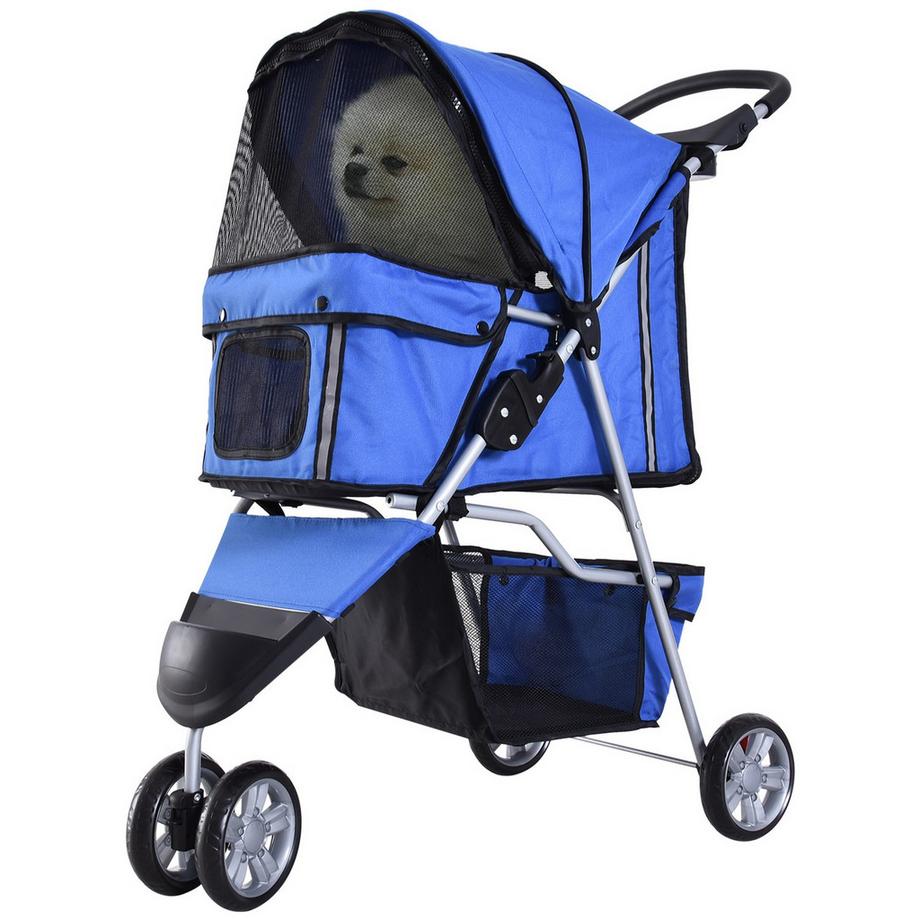 Northio  Chariot Pour Chien Buggy Buggy Chiens Chats Multicolore (Bleu) 