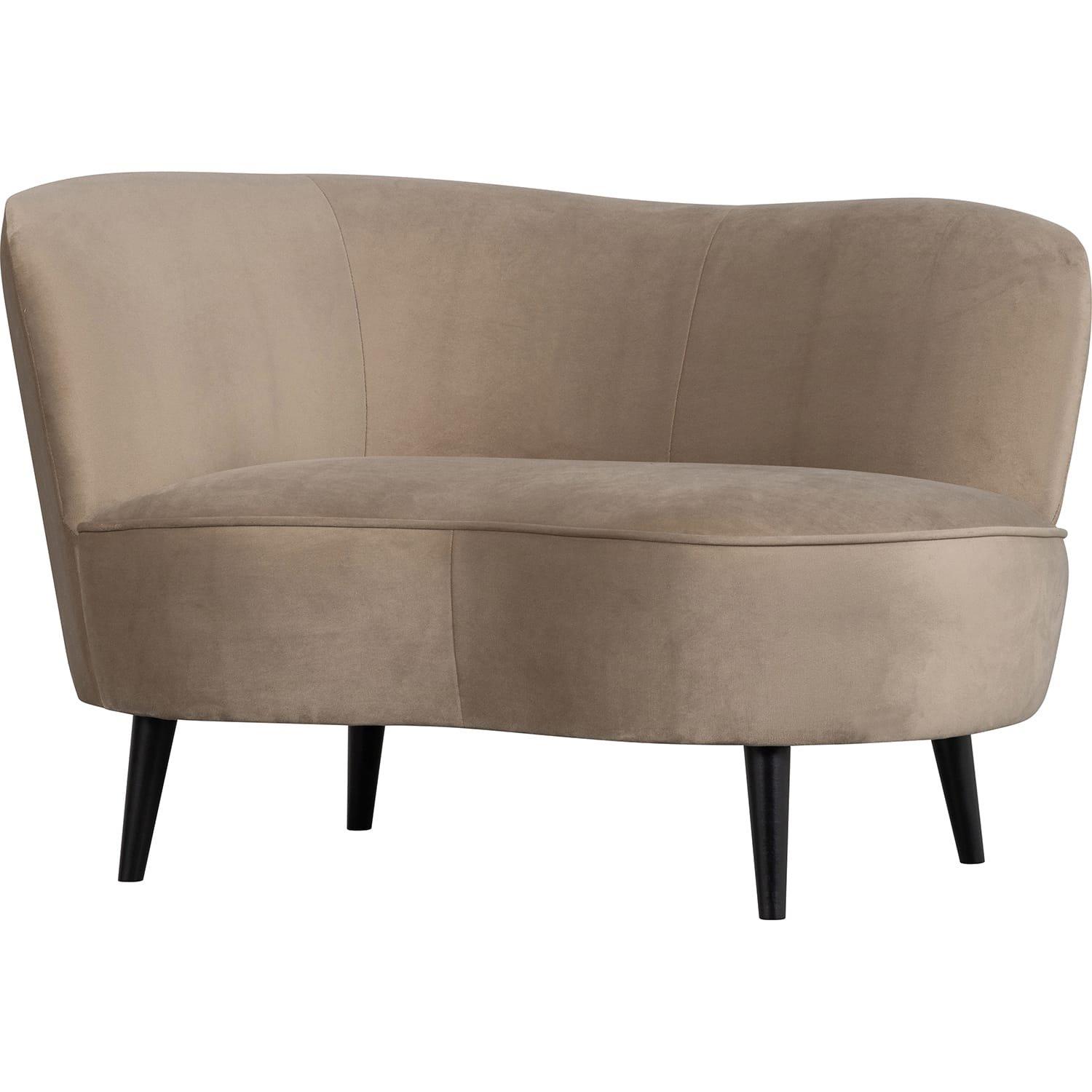 mutoni Loungesessel Sara links Velvet khaki  