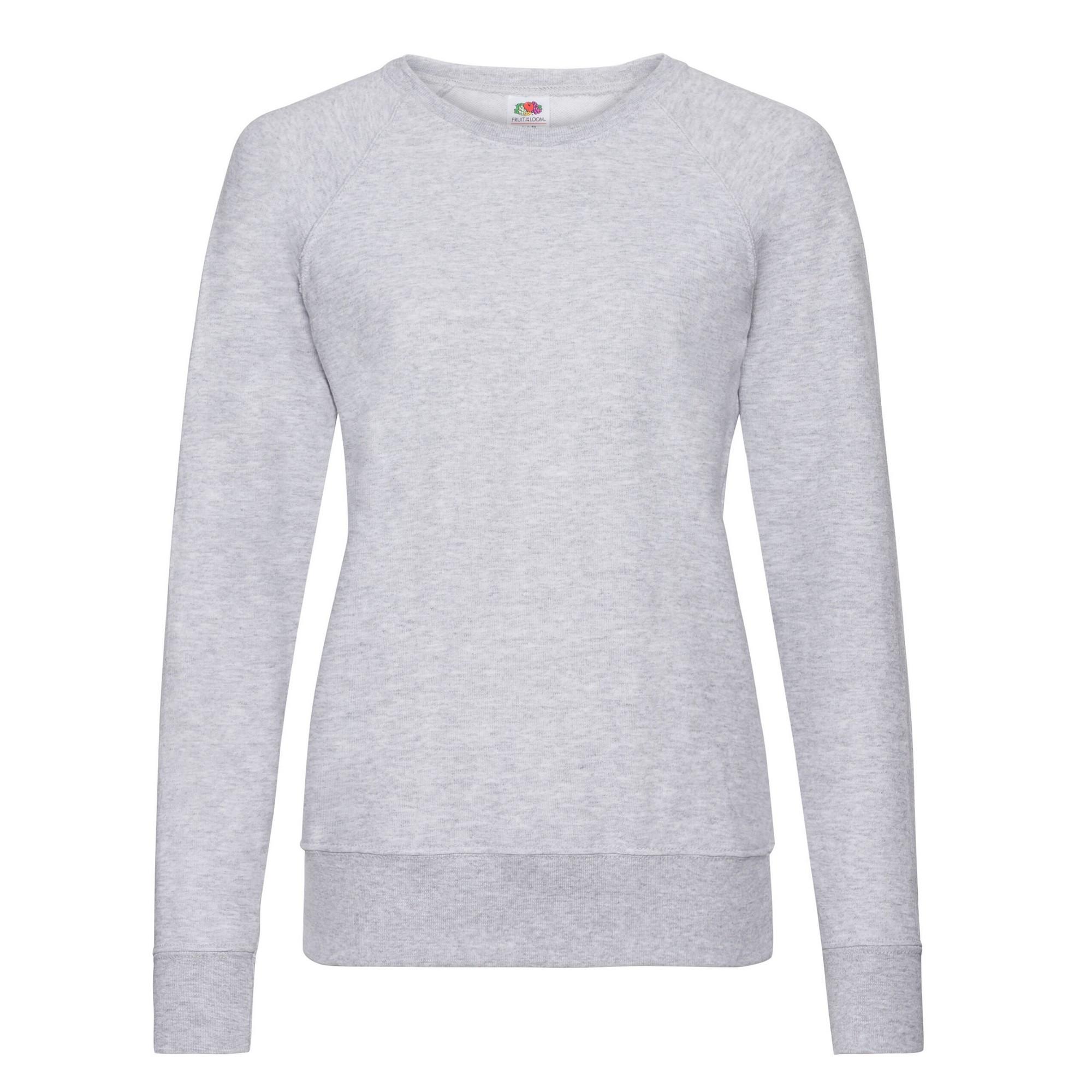 Image of Sweatshirt Leicht Raglanärmel Damen Grau 44