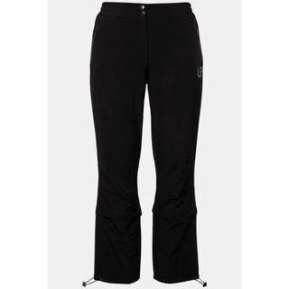 Ulla Popken  Pantalon technique imperméable, tissu Powerstretch, ceinture élastique 