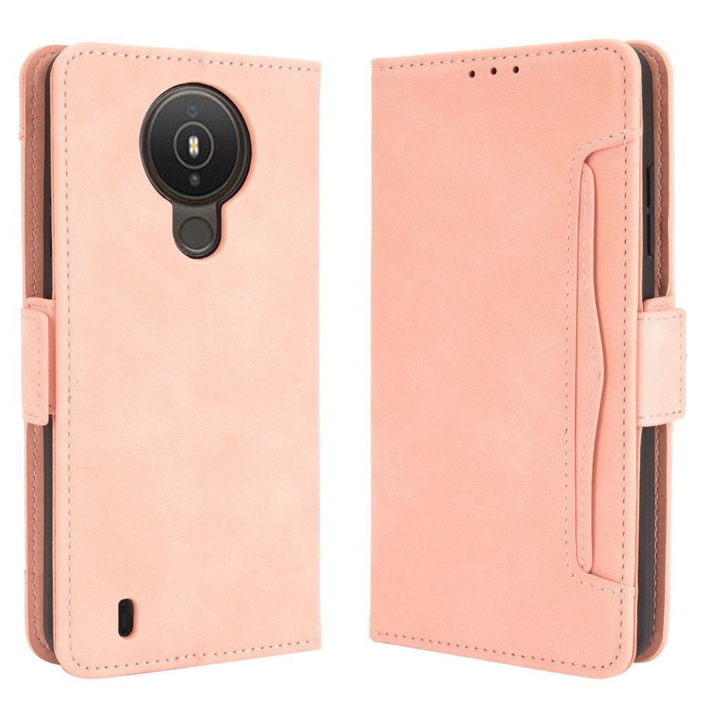 Cover-Discount  Nokia 1.4 - Etui Mit Vielen Kartenfächer 