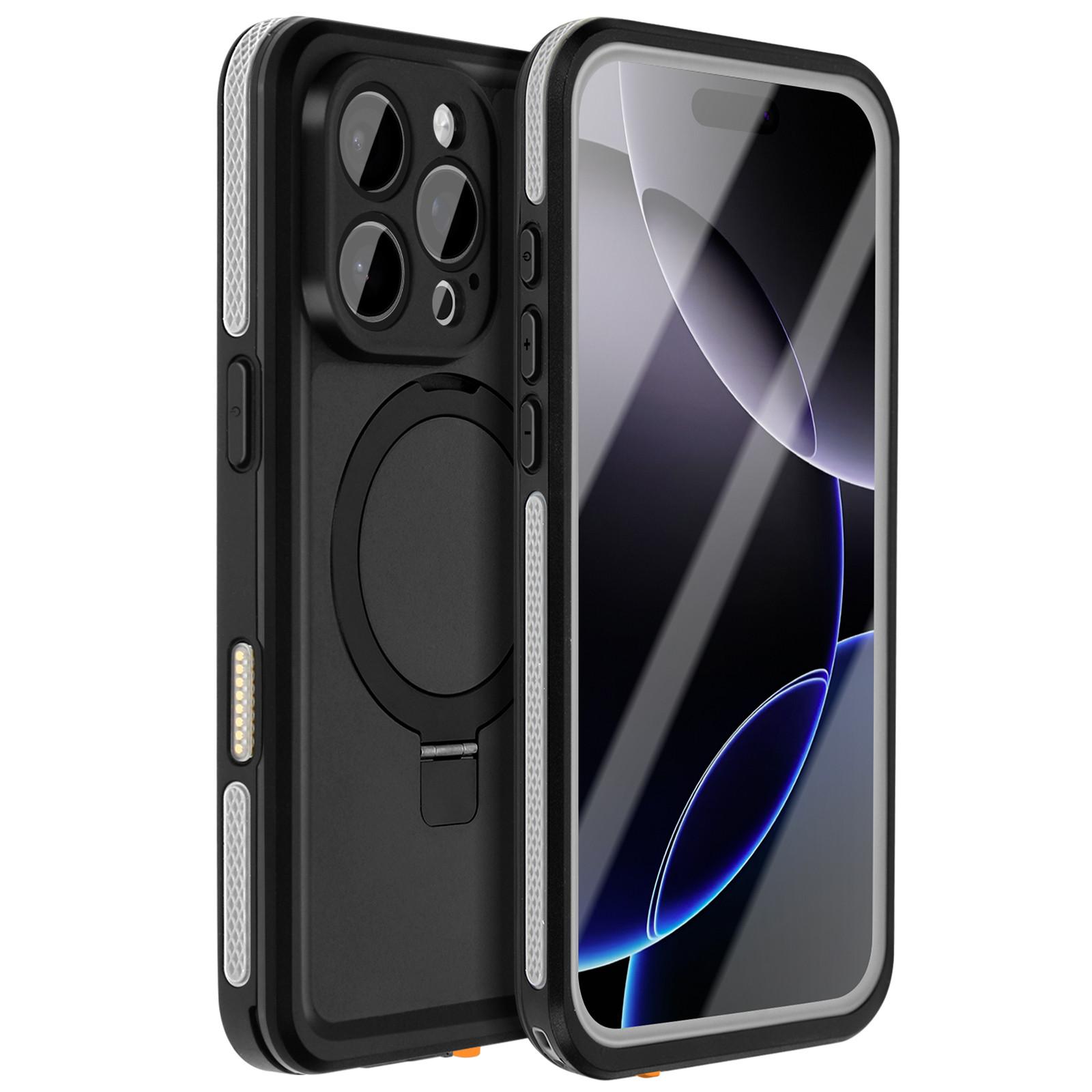 Redpepper  Custodia per iPhone 16 Pro Max MagSafe Integrale Impermeabile IP68 