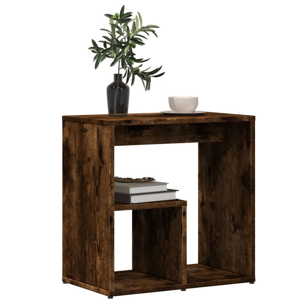 VidaXL Table d'appoint bois d'ingénierie  