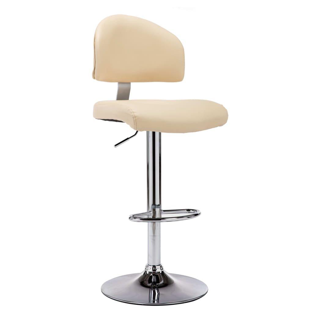 VidaXL Tabouret de bar cuir artificiel  