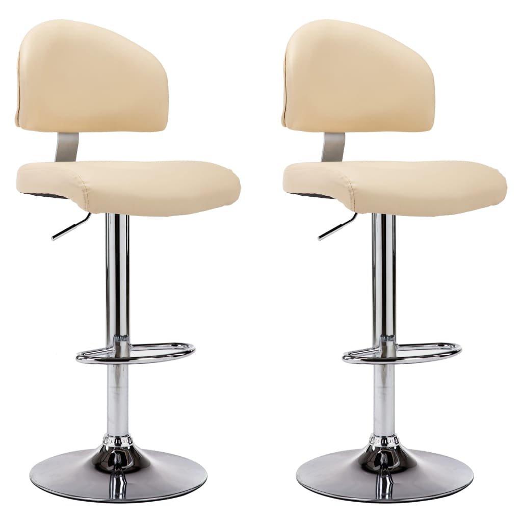 VidaXL Tabouret de bar cuir artificiel  