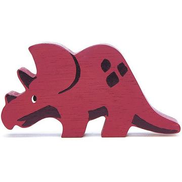 Holztier Triceratops