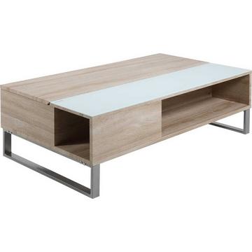 Table basse Sanders chêne blanc 110x60x35