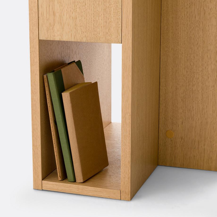 La Redoute Intérieurs Nachttisch Essena mit Fächern  