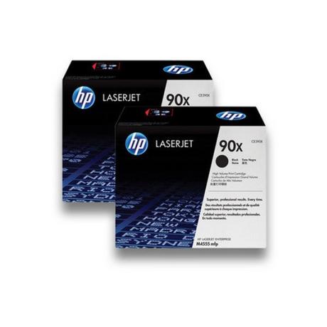 Hewlett-Packard  HP Toner-Modul 90X schwarz CE390XD LaserJet M4555 2 Stück 