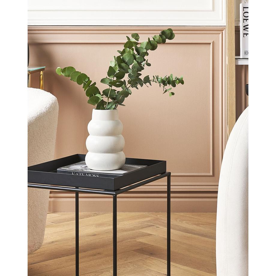 Beliani Vaso da fiori en Gres porcellanato  PIREAS  