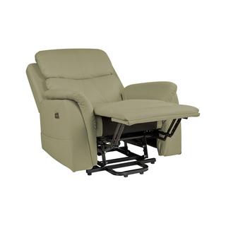 Beliani Fauteuil inclinable électrique en Cuir PU Moderne GLORIE  