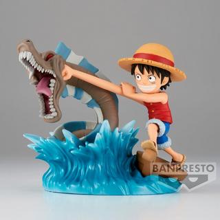 Banpresto  One Piece Log Stories Monkey D Luffy vs Local Sea figurine 7cm 