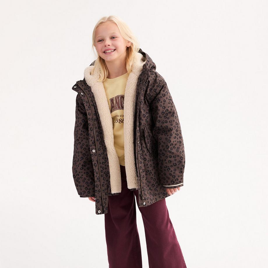 2-in-1-Parka mit Kapuze