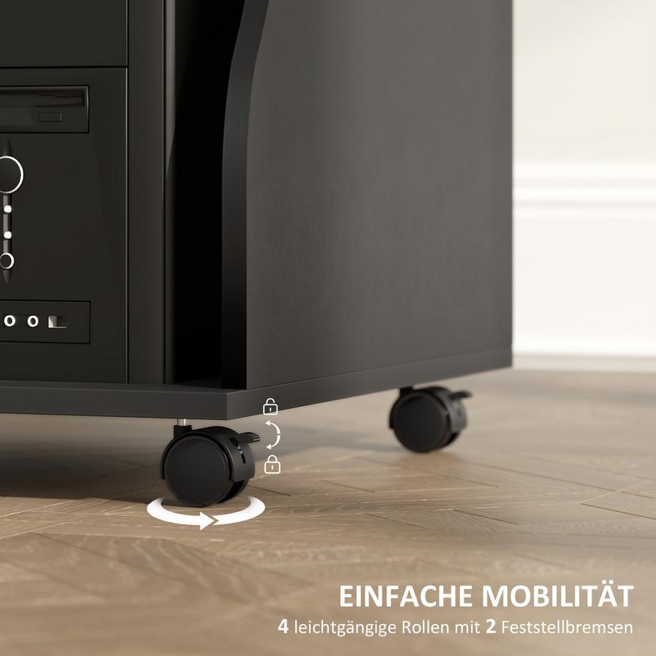 HOMCOM Bureau d'ordinateur  