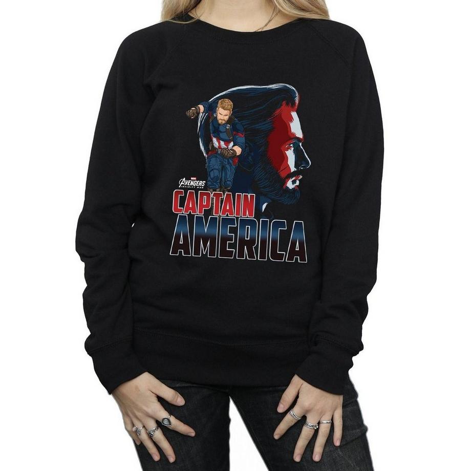 MARVEL Avengers Infinity War Captain America Sweatshirt  