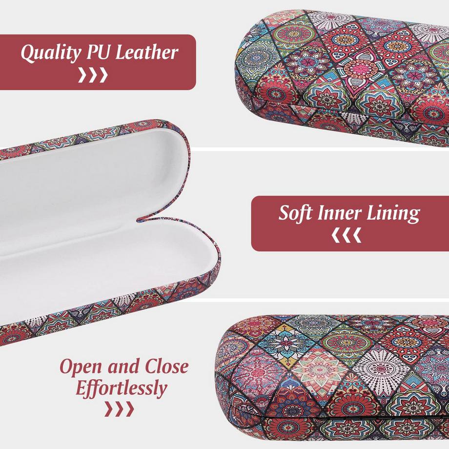 Only-bags.store Etui à lunettes rigide résistant aux rayures  