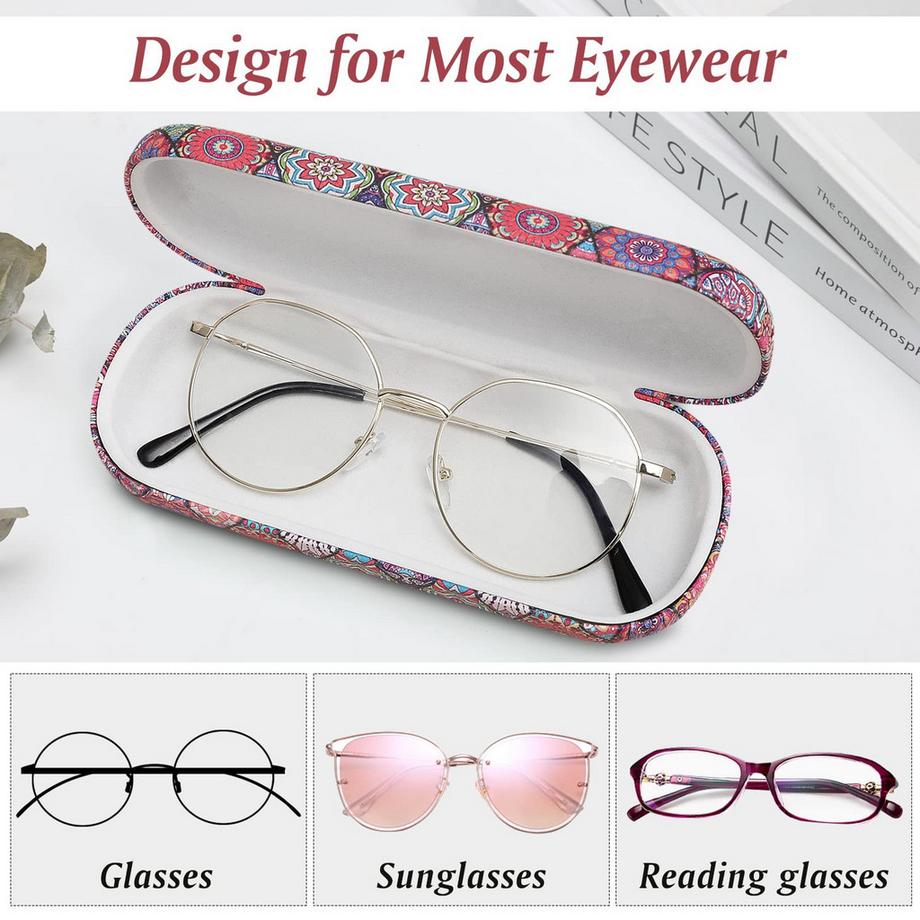 Only-bags.store Etui à lunettes rigide résistant aux rayures  