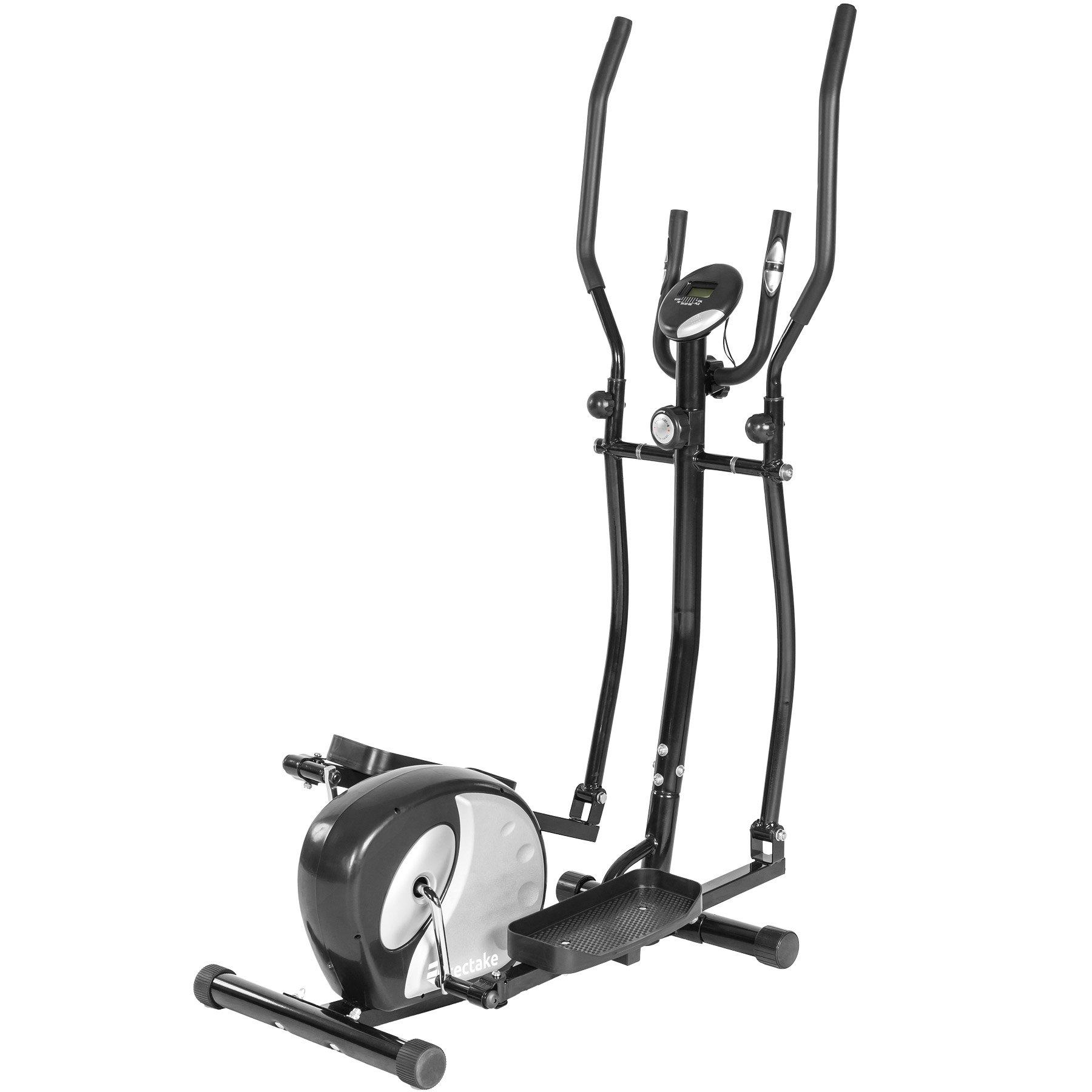Image of Crosstrainer Mit Trainingscomputer Mit 8 Schwierigkeitsstufen Unisex Schwarz 153CM