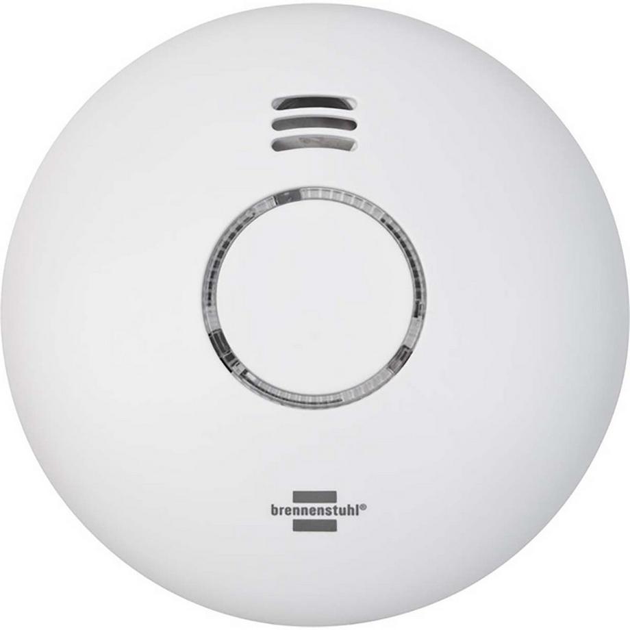 Nedis  brennenstuhl®Connect Smart Rauch- und Wärmemelder WRHM01 mit App-Benachrichtigung und 85 Db durchdringendem Alarmsignal. 