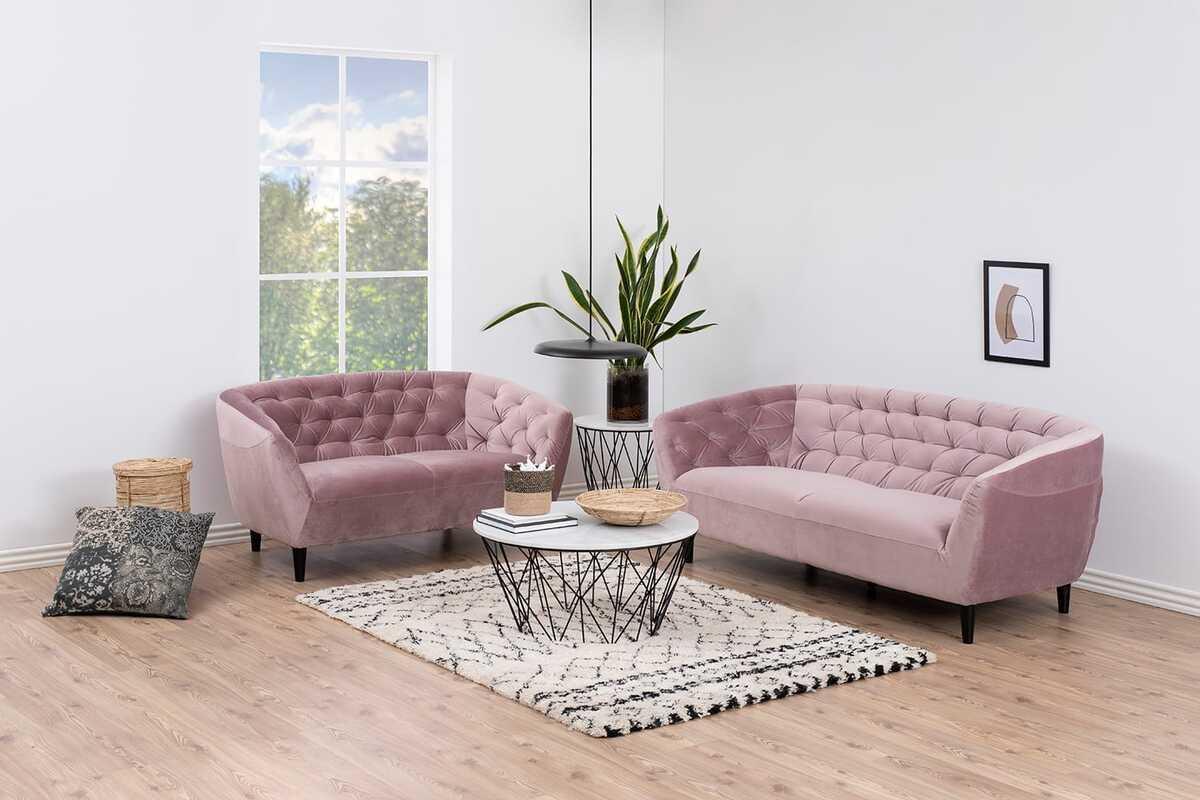 mutoni Sofa Darling 3-Sitzer dusty rose  