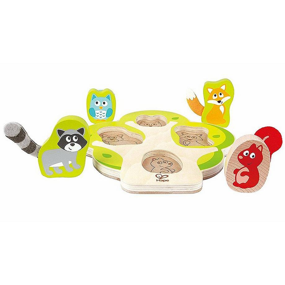 Puzzle Tier-Suchpuzzle (5Teile)