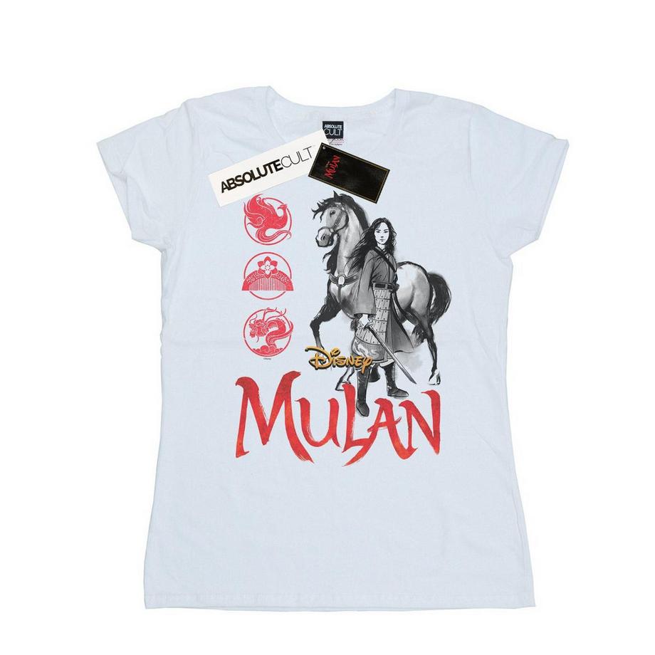 Disney Mulan T-shirt Imprimé Graphique  