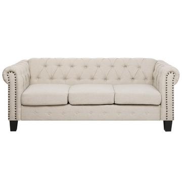 3 Sitzer Sofa aus Polyester Industriell CHESTERFIELD