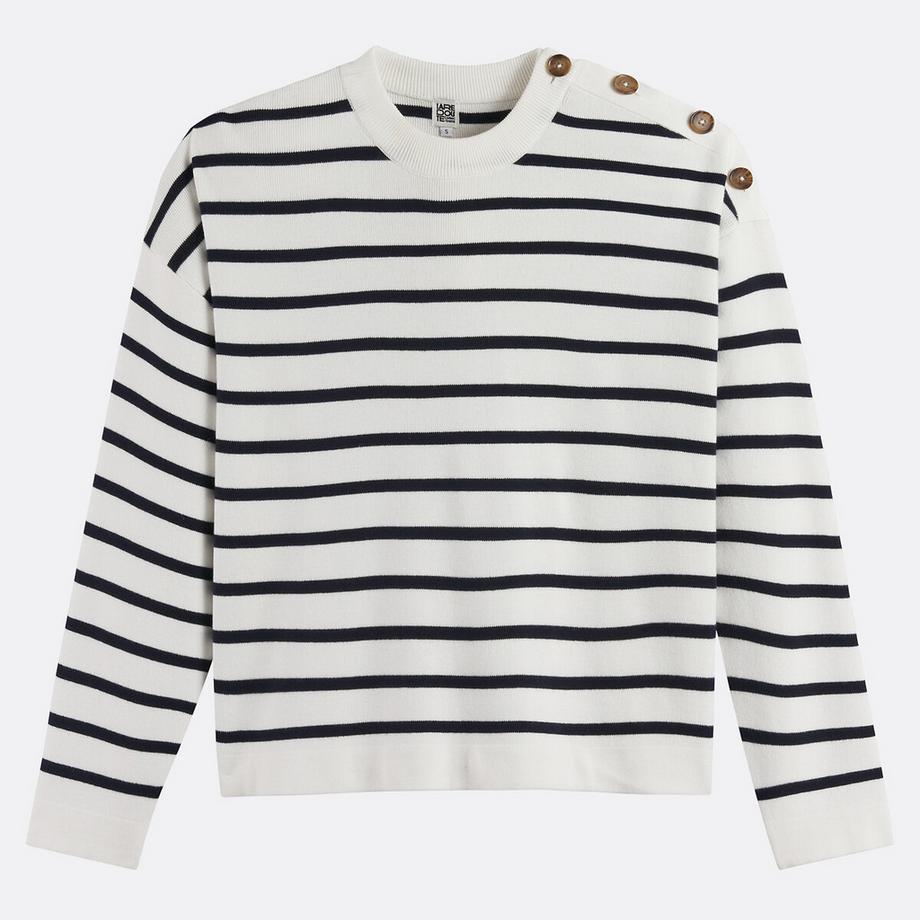 La Redoute Collections Matrosenpullover reine Baumwolle  