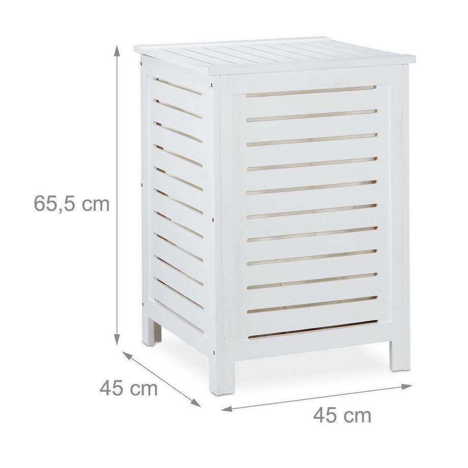 B2X Buanderie en bois de pin blanc  