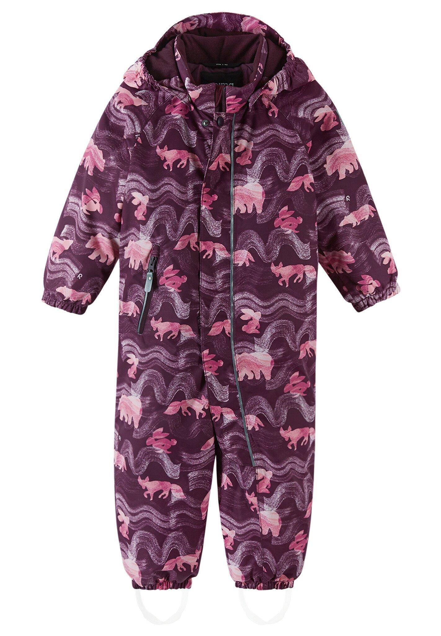Image of Tec Kleinkinder Schneeanzug Puhuri Deep Purple Mädchen Violett 80
