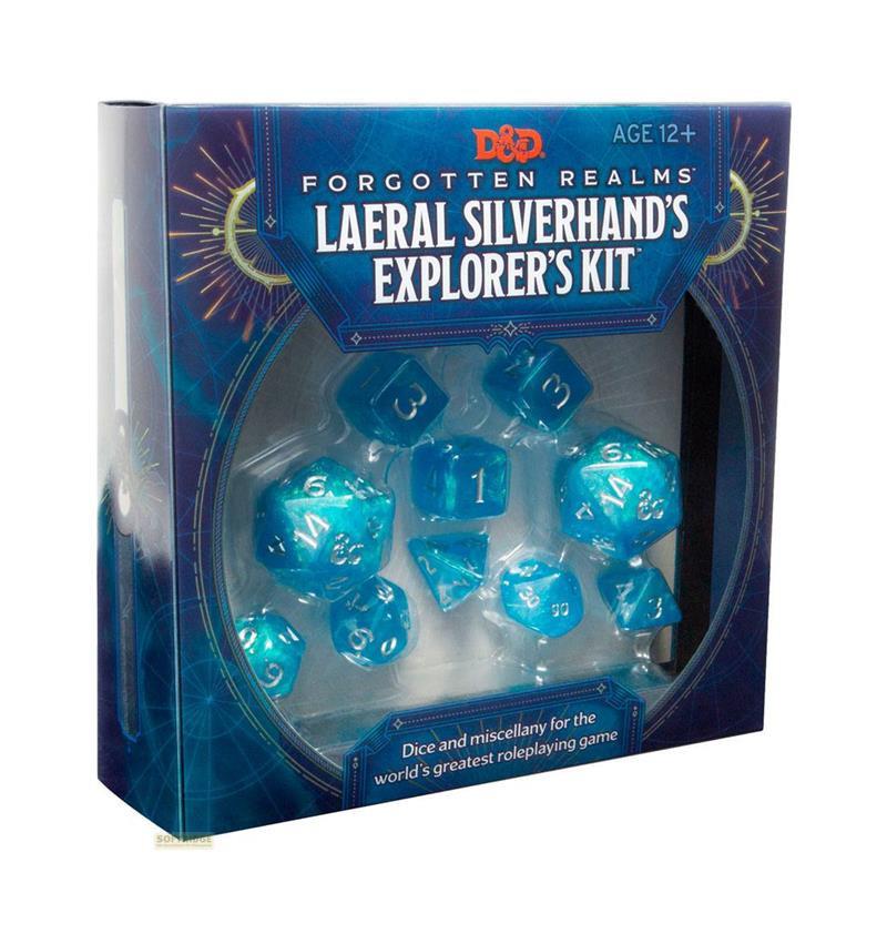 Hasbro  Dungeons & Dragons Forgotten Realms: Laeral Silverhand's Explorer's Kit - Dice & Miscellany englisch 