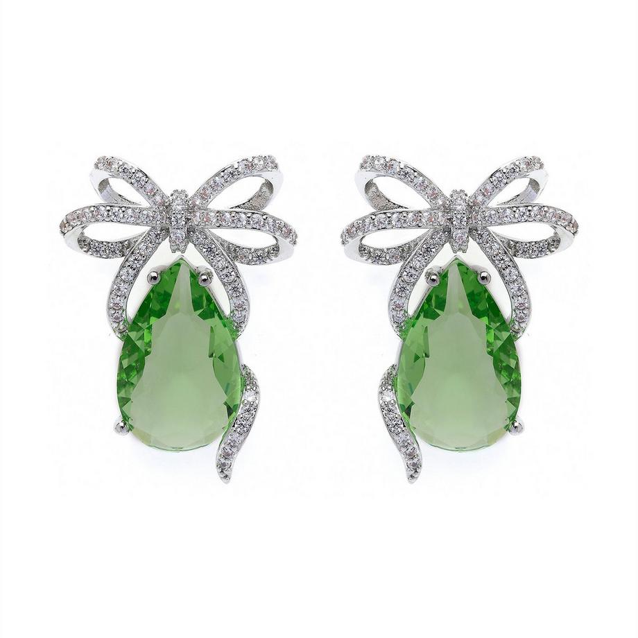 Bezaubernde Grüne Tropfenohrringe