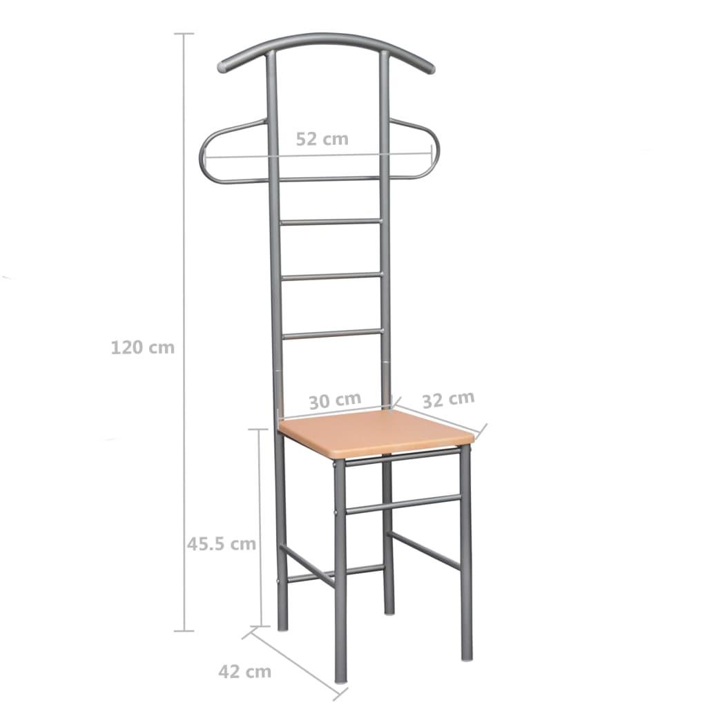 VidaXL  diener metall 