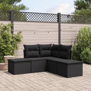 VidaXL Garten sofagarnitur poly-rattan  