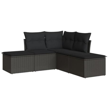 VidaXL Garten sofagarnitur poly-rattan  