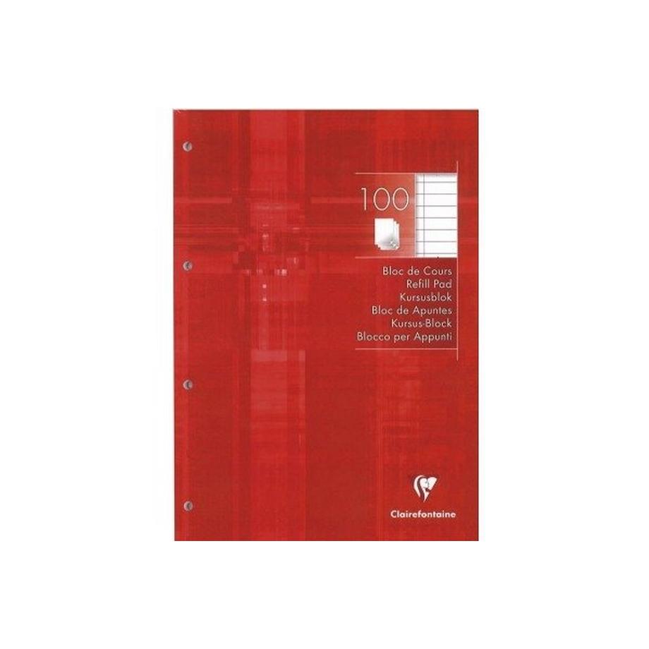 CLAIREFONTAINE Ringbuchblock A4 5818 liniert 100 Blatt