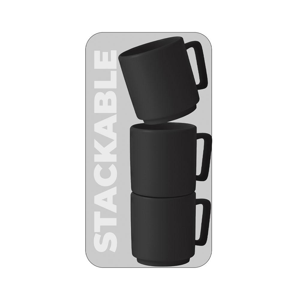 Berlinger Tassenset Matte Black Collection  